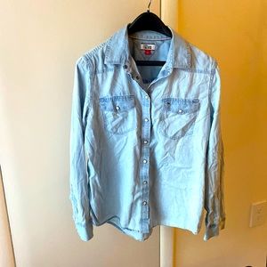 Tommy Hilfiger Chambray Botton Down Shirt